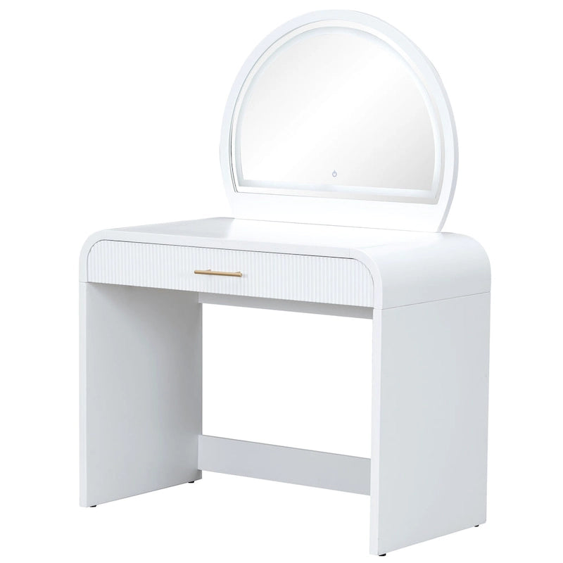 39 Coiffeuse avec Miroir Tactile Éclairé