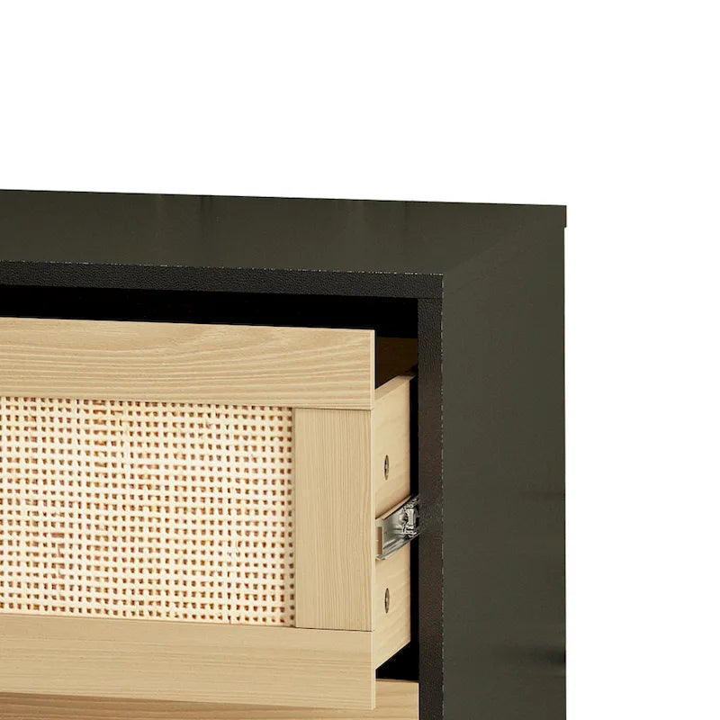 6 tiroirs Commode en rotin Tiroir en rotin,