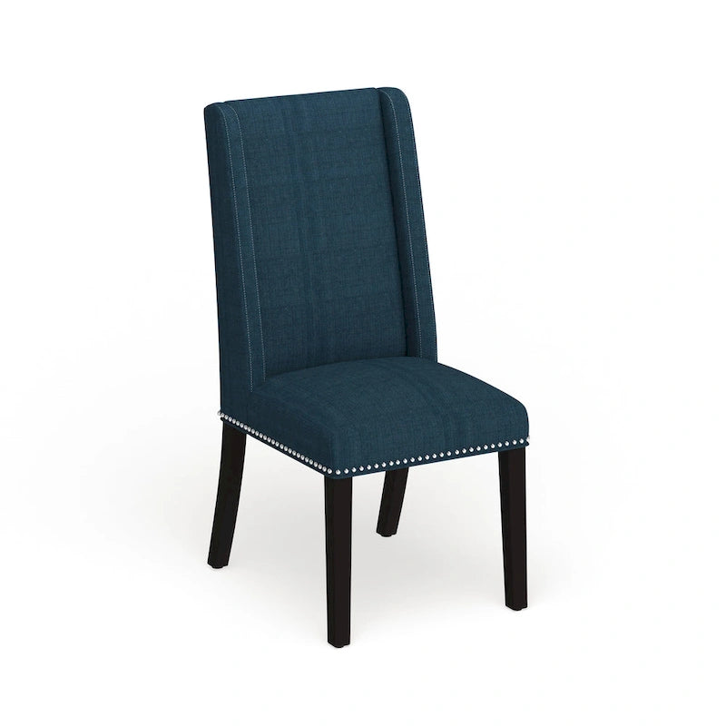Chaises de salle à manger capitonnées avec accoudoirs (Lot de 2)