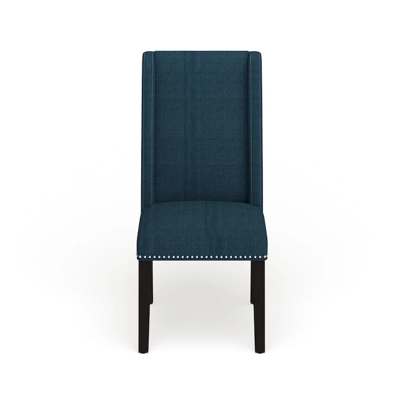 Chaises de salle à manger capitonnées avec accoudoirs (Lot de 2)
