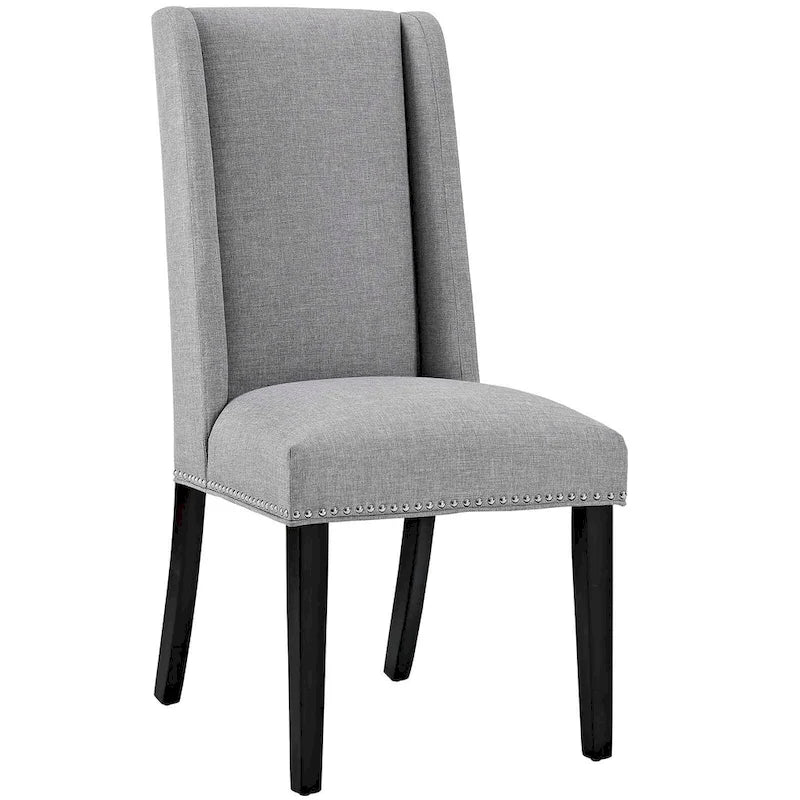 Chaises de salle à manger capitonnées avec accoudoirs (Lot de 2)