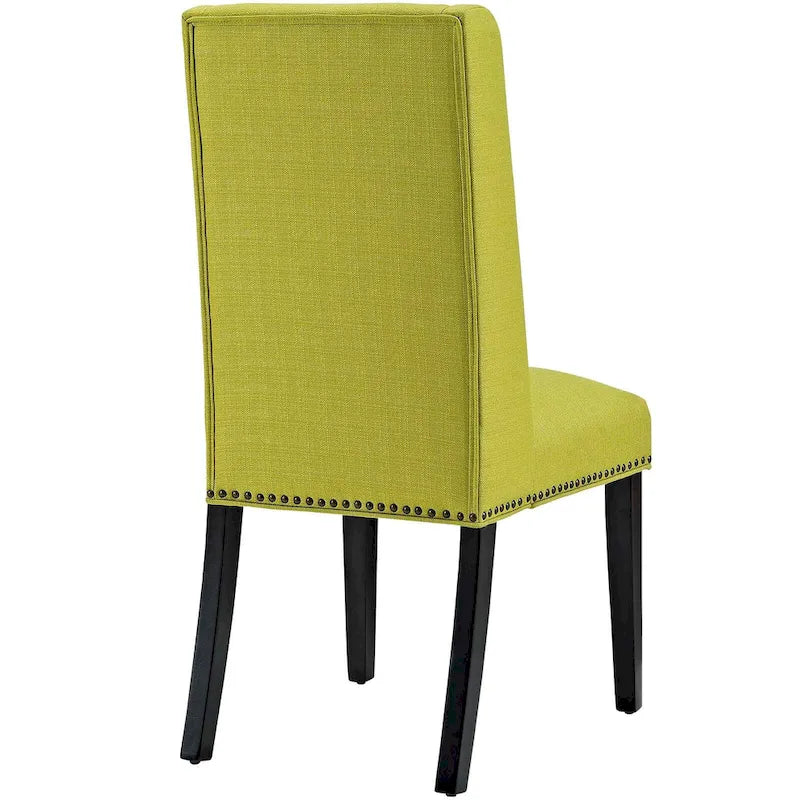 Chaises de salle à manger capitonnées avec accoudoirs (Lot de 2)