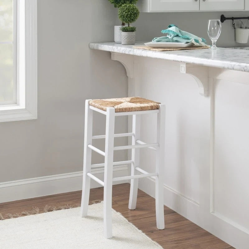 Tabourets de bar sans dossier (lot de 2)