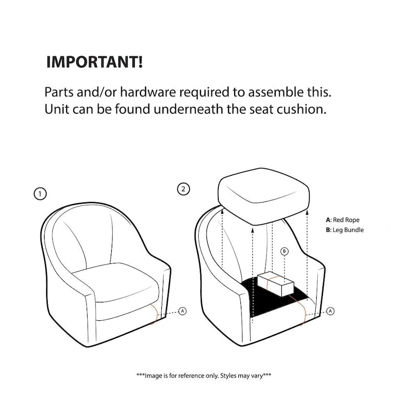 Fauteuil à oreilles en lin