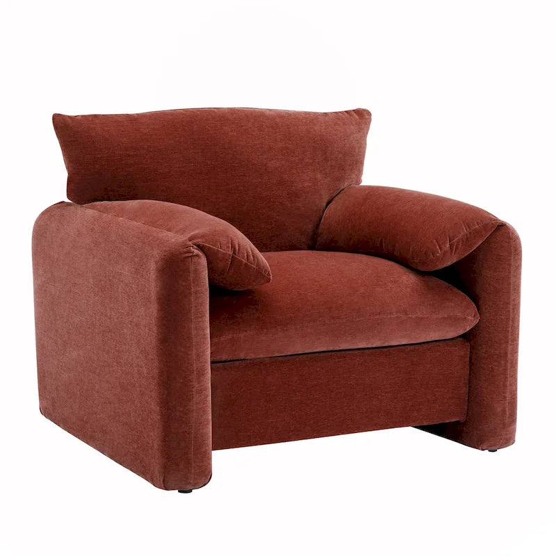 Fauteuil d'appoint surdimensionné
