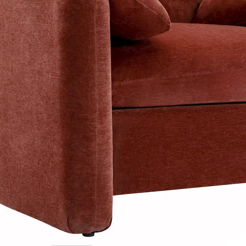 Fauteuil d'appoint surdimensionné