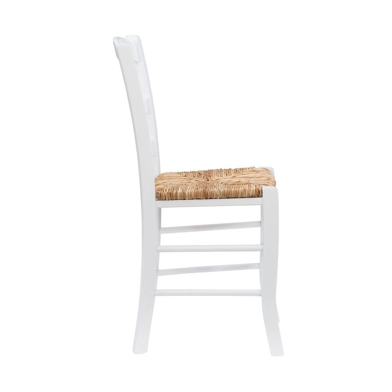 Chaise d'appoint rustique (Lot de 2)