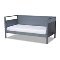 Lit de repos en bois style cottage et ferme