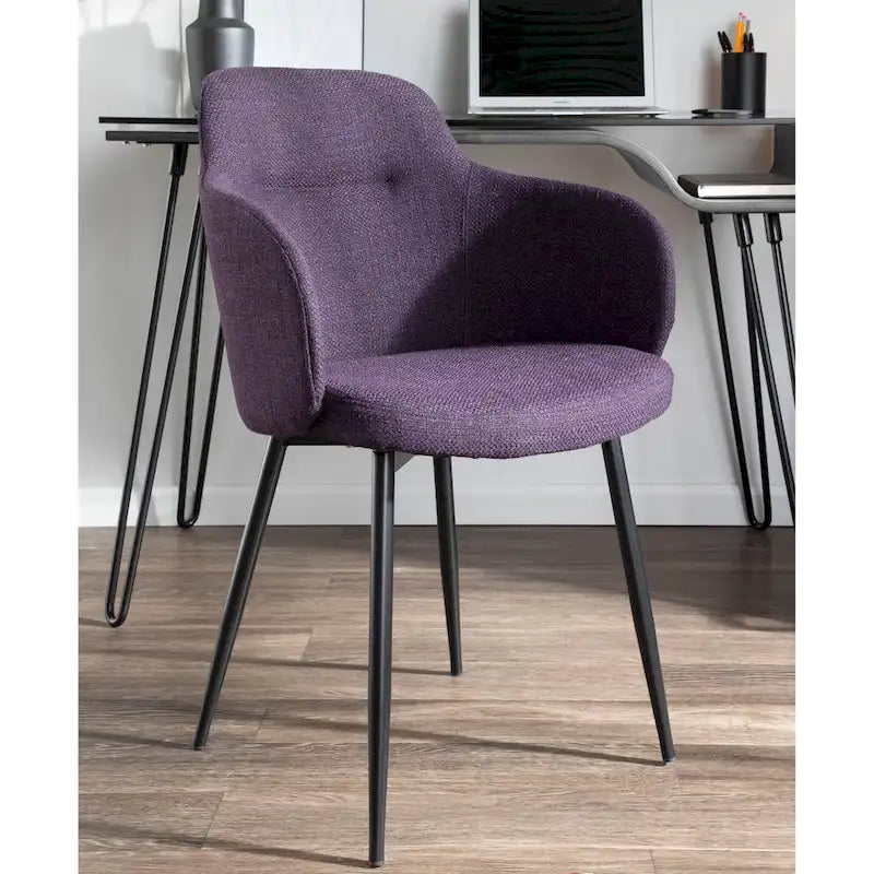 Chaise rembourrée industrielle