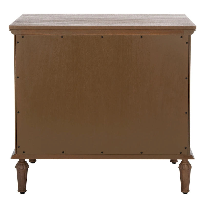 Table de chevet 3 tiroirs en bois