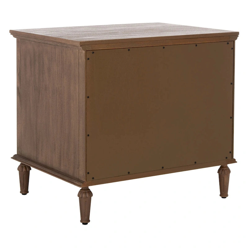Table de chevet 3 tiroirs en bois