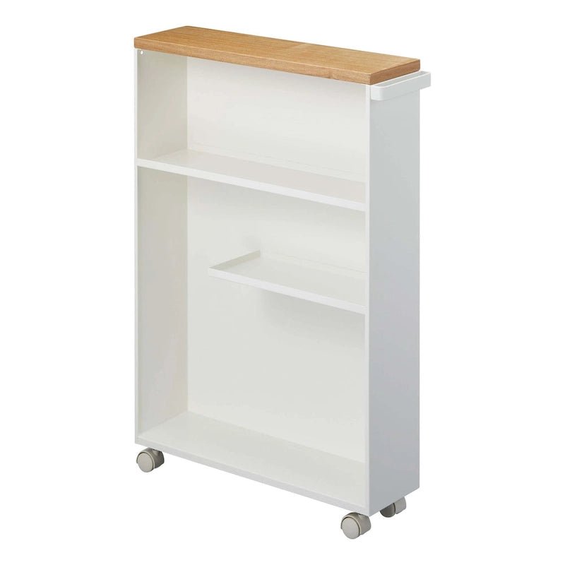 Chariot de rangement roulant, acier, assemblage minimal - L 47,5 x l 13 x H 68,5 cm