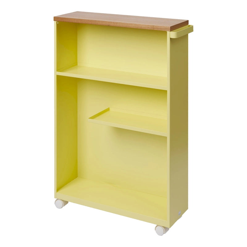 Chariot de rangement roulant, acier, assemblage minimal - L 47,5 x l 13 x H 68,5 cm