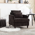 Fauteuil en bois, Chaise longue d'appoint moderne pour salon