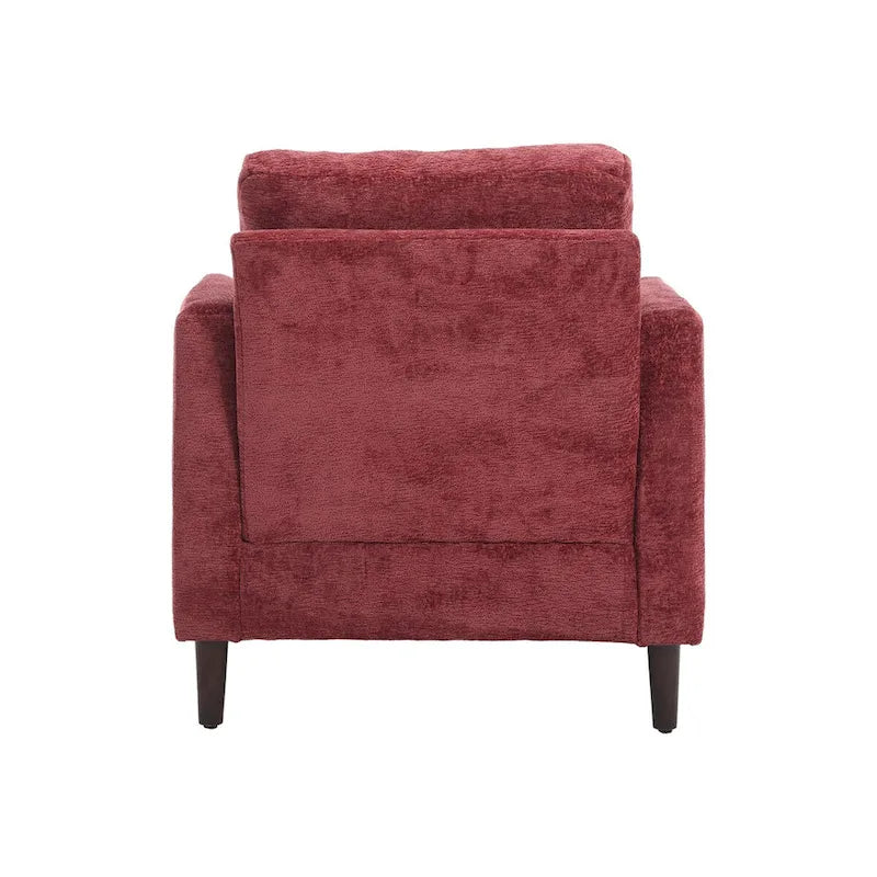 Fauteuil en bois, Chaise longue d'appoint moderne pour salon