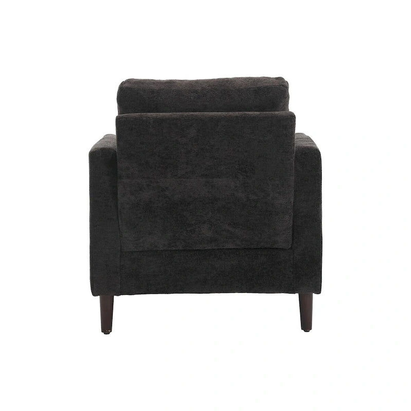 Fauteuil en bois, Chaise longue d'appoint moderne pour salon
