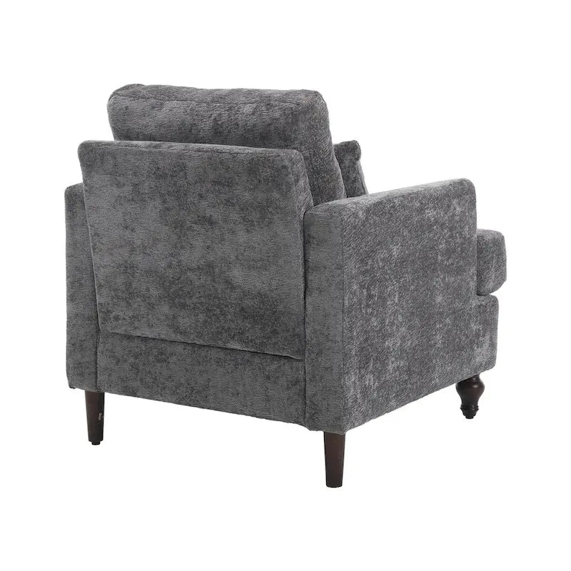 Fauteuil en bois, Chaise longue d'appoint moderne pour salon