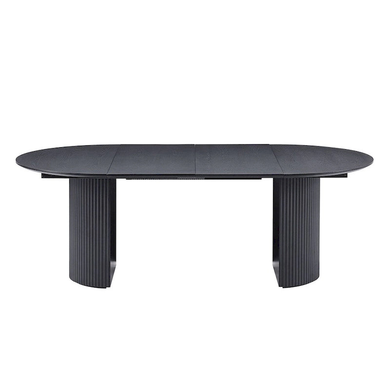 Table à manger ovale extensible