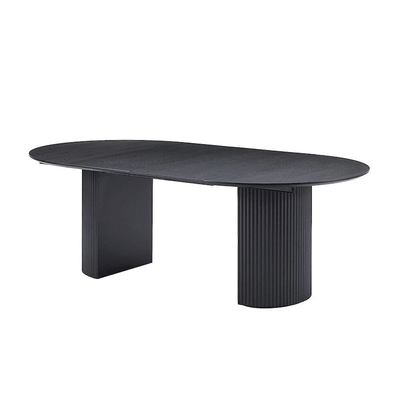 Table à manger ovale extensible