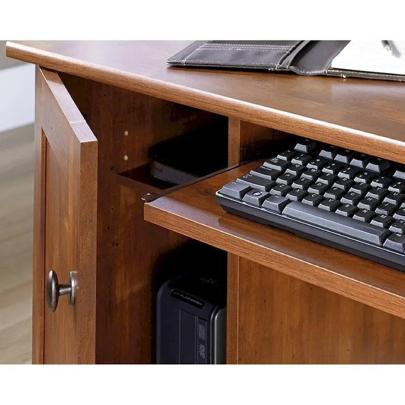 Bureau d'ordinateur à domicile avec classeur