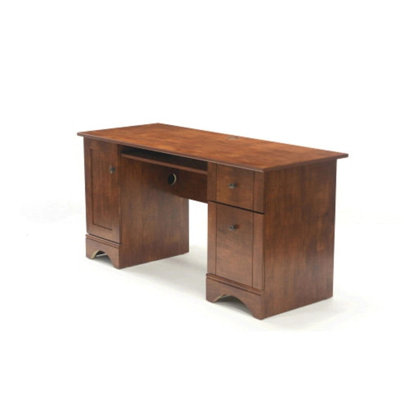 Bureau d'ordinateur à domicile avec classeur