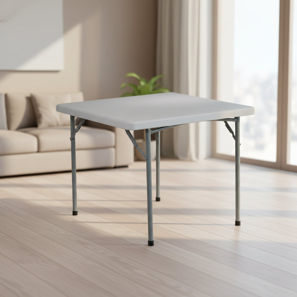 OS Home and Office Furniture Model 36 Square Resin Table - N/A